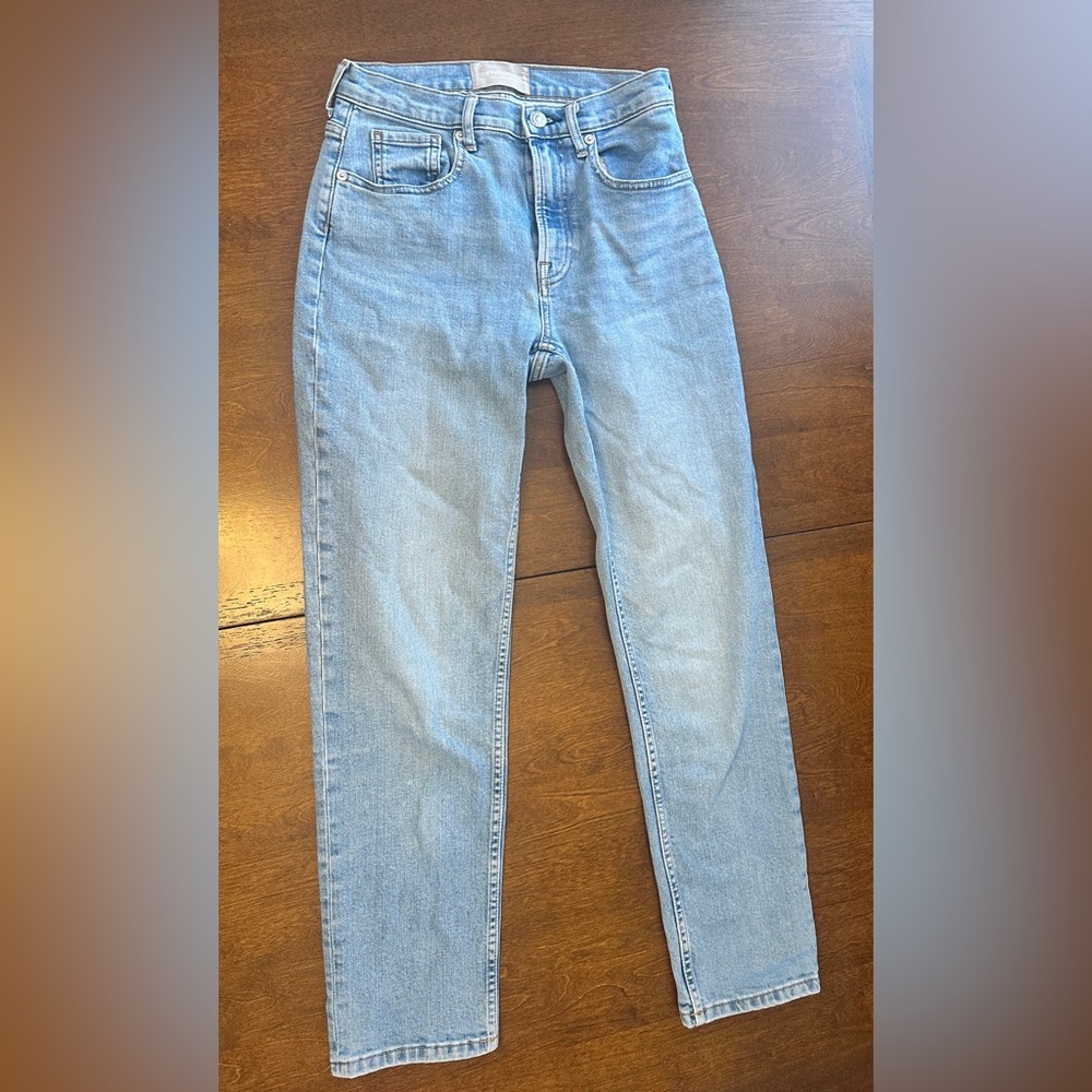 Everlane Classic Blue Denim Jeans - The Cheeky Jeans